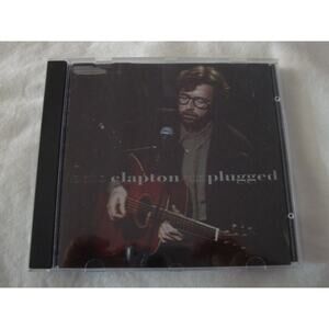 Vintage ERIC CLAPTON CD 1992 Unplugged Reprise Records + Booklet EUC